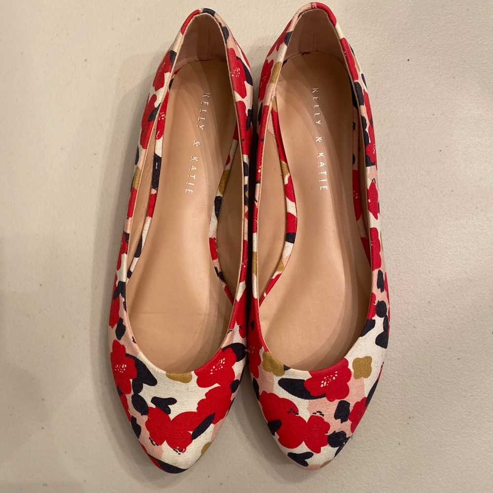 Floral Flats